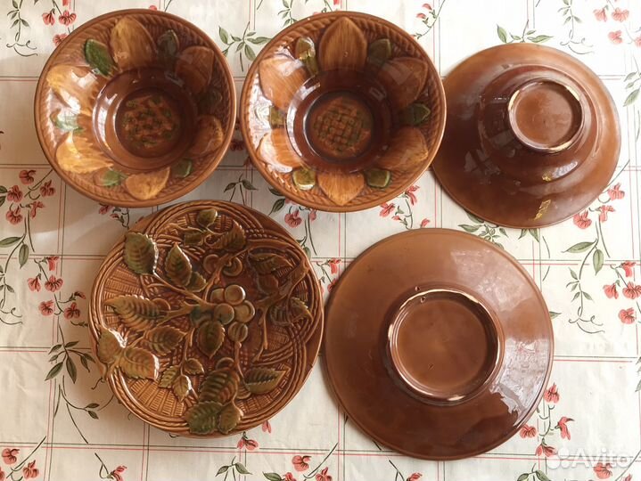 Тарелки керамика СССР