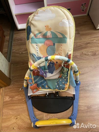 Развивающий коврик 2 в 1 Bibi-Inn