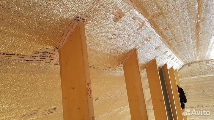 Бесшовный утеплитель