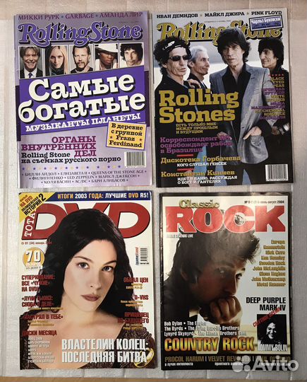 Rolling stone, classic rock журнал