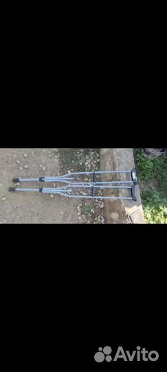 Костыли подмышечные регулируются