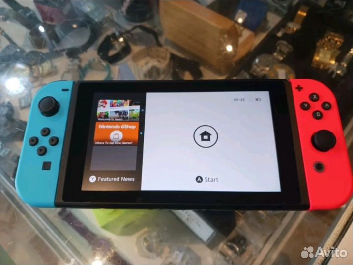 Nintendo switch 128GB +100 игр Прошитая чип