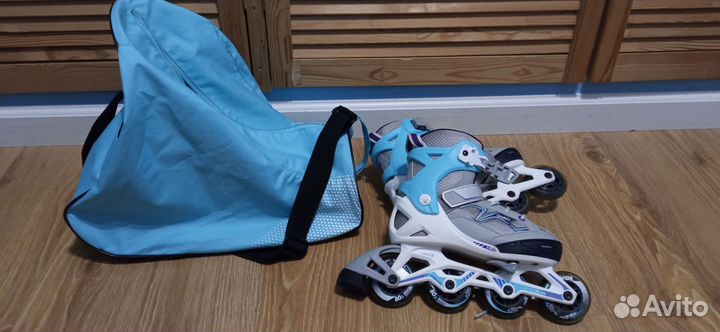 Роликовые раздвижные коньки decathlon 32-35