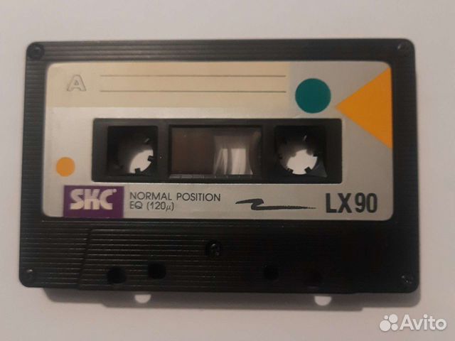 Аудиокассета skc lx90 б. У