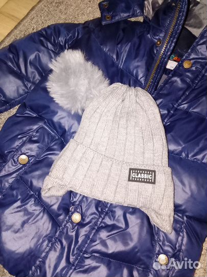 Пуховик на мальчика 128