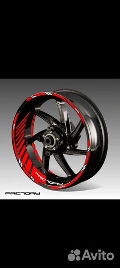 Наклейки на мотоцикл под заказ