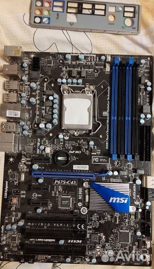 Msi p67s-c43 (нерабочая)