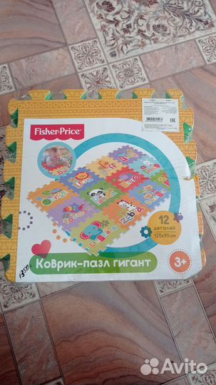 Детский коврик пазл