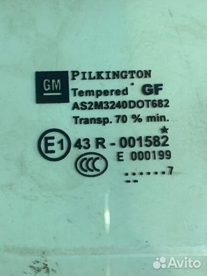 Стекло правое Opel Astra H GTC Z16XE1 2007