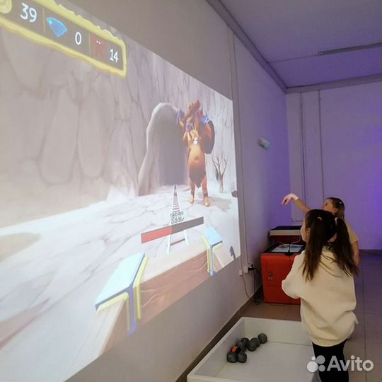 Интерактивная стена кидалки в доу