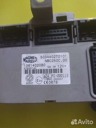 Мозги эбу двигателя Фиат Дукато 3 2.2 HDi евро 4