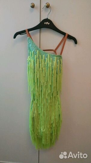 Танцевальное платье латина