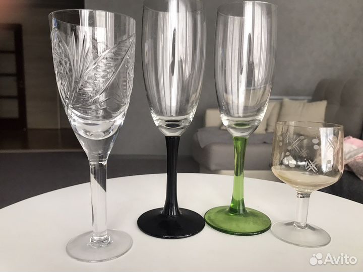 Тарелки, бокалы, стаканы СССР