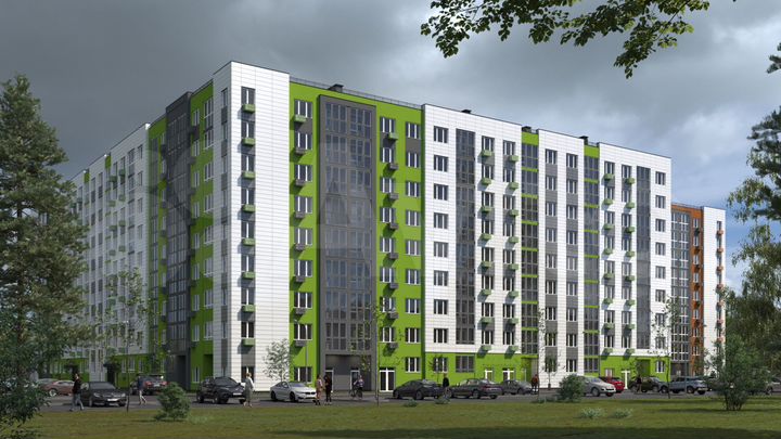 2-к. квартира, 60,7 м², 3/9 эт.