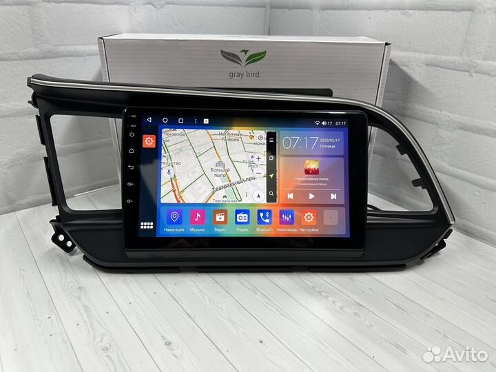 Магнитола андроид GrayBird Hyundai Elantra 6 4/64