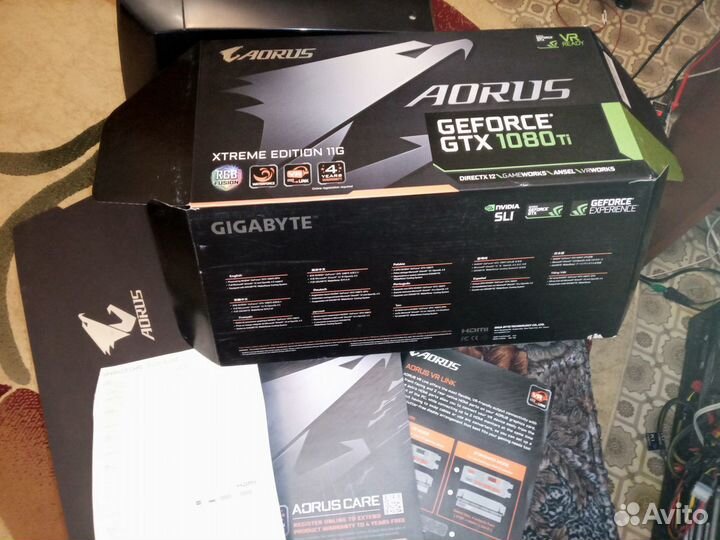 Видеокарта 1080 Ti Waterforce Xtreme Edition 11G