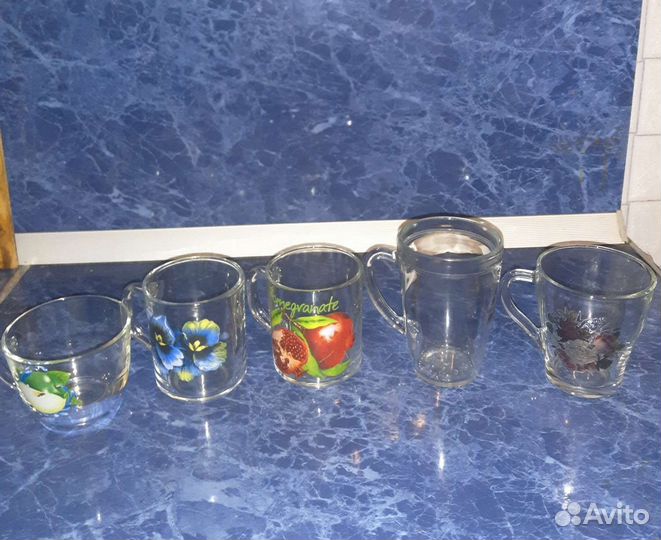 Красивая посуда из стекла СССР