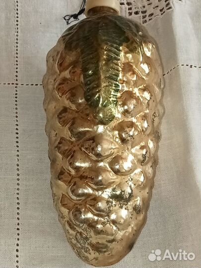 Ёлочная игрушка Кремлёвская шишка СССР