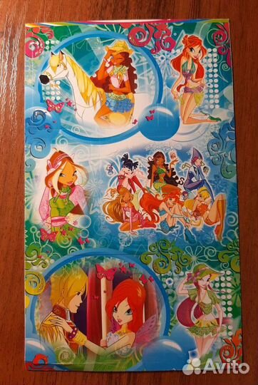 Наклейки Winx