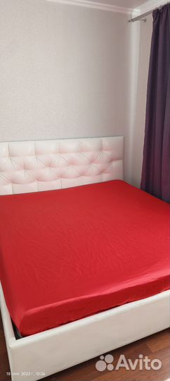 Комплект шёлкового постельного белья, двуспальный