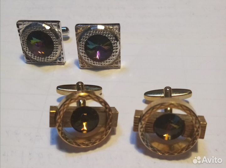 Запонки винтаж