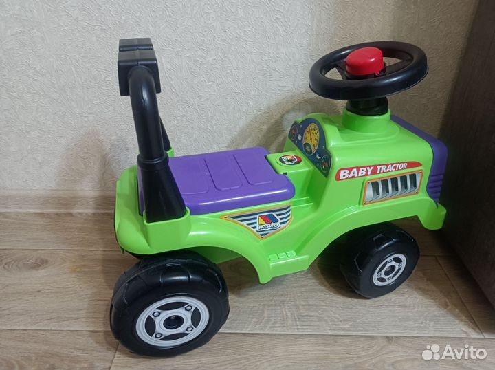 Машинка каталка толокар Полесье