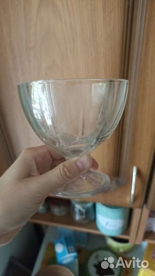 Десертницы фужеры мороженицы 6 шт набор