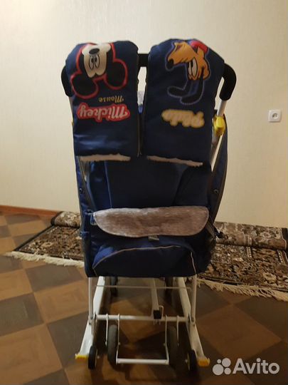 Коляска санки