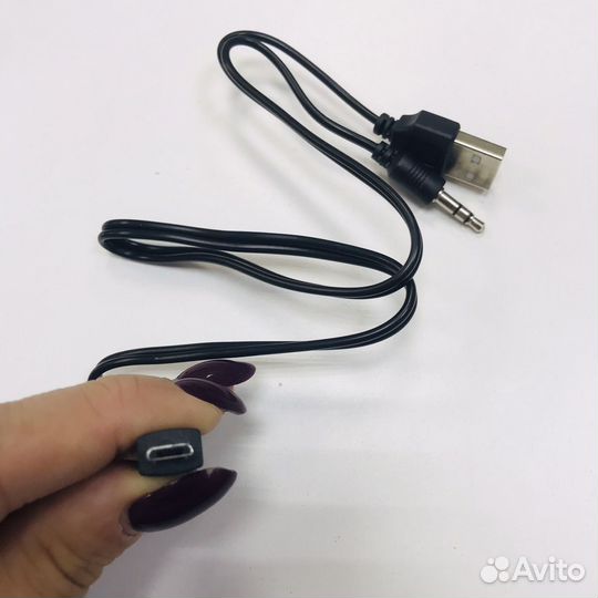 Кабель аудио разветвитель Jack 3.5 - USB Am\microB