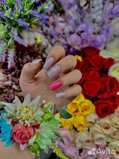 Маникюр, наращивание, укрепление ногтей