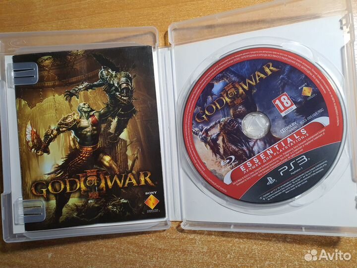 Игры на ps3 / God of War (essentials) рус