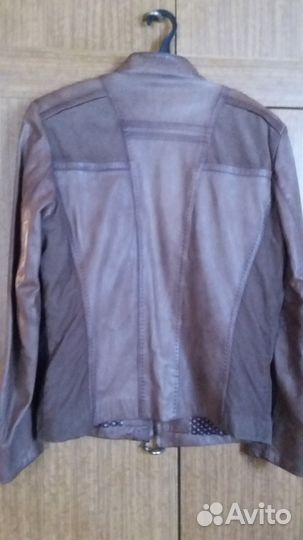 Куртка мужская нат. кожа весна - осень