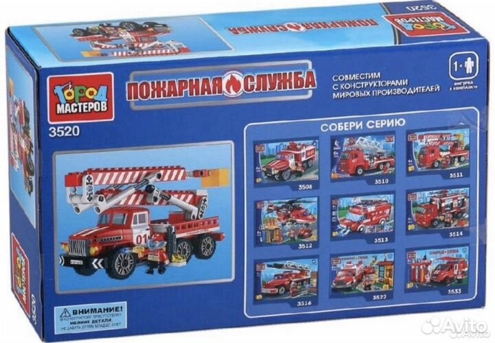 Пожарная машина игрушка новая