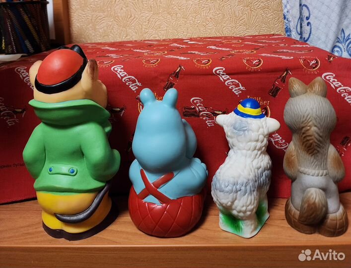 Резиновые игрушки СССР