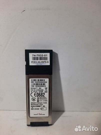 Модуль Cisco pcex-3G-hspa