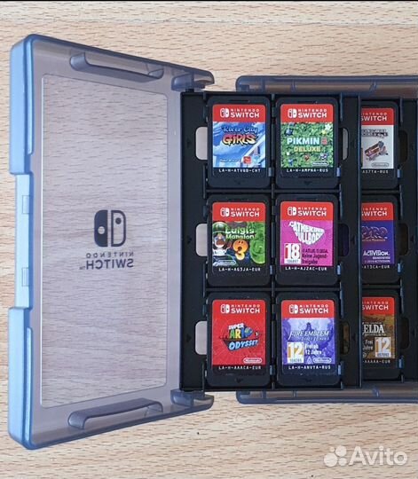 Nintendo switch катриджи