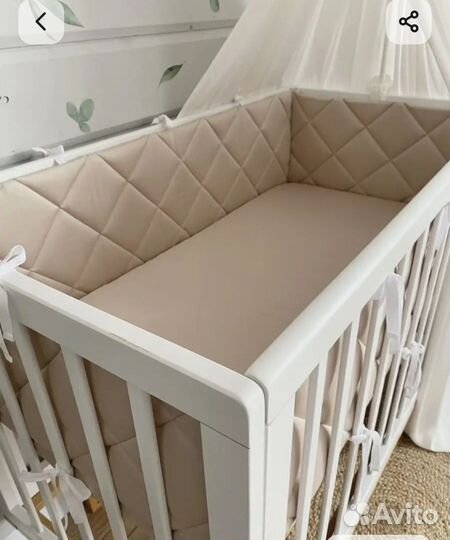 Бортики в кроватку