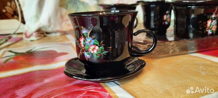 Винтажный Набор столовой посуды на 6 персон СССР