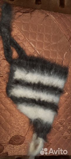 Детская пуховая шапочка