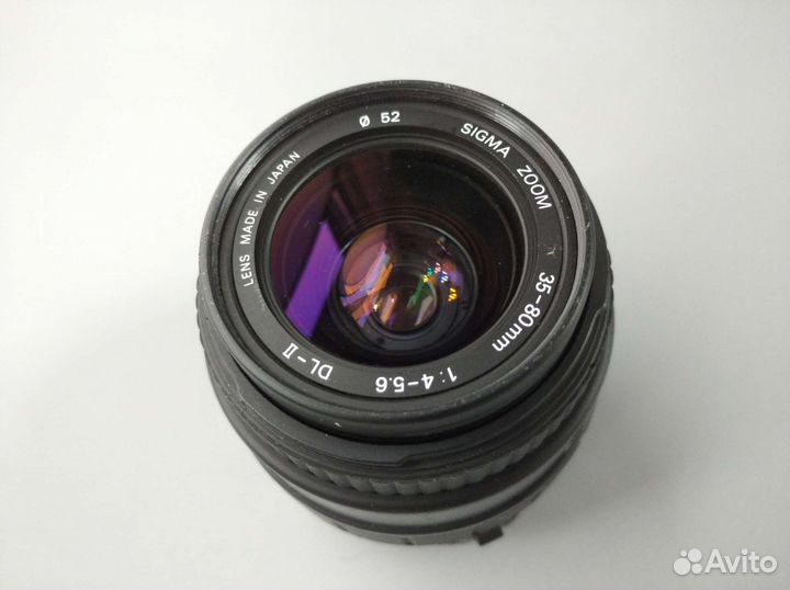 Sigma 35-80mm 1:4-5.6 DL-II canon