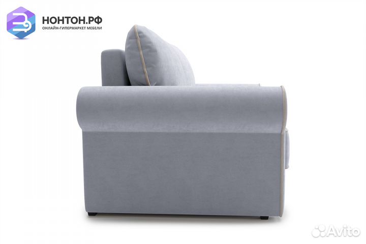 Диван еврокнижка Прованс серый