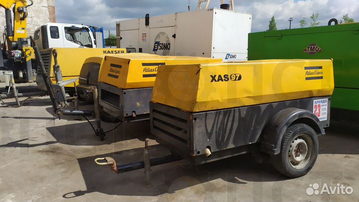 Аренда. Компрессор Atlas Copco XAS97