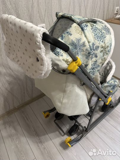 Коляска санки