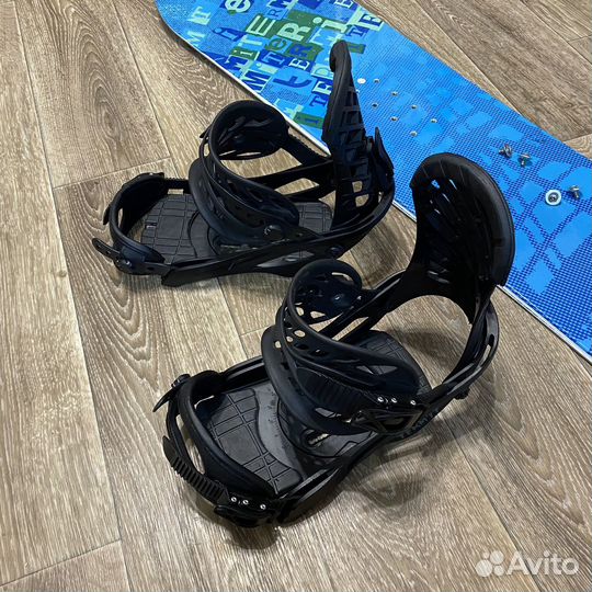 Крепление и ботинки для сноуборда