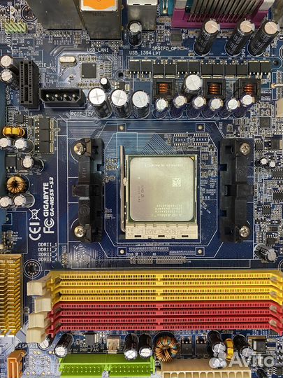 Материнская плата Gigabyte Ga-M555-S3 на Am2