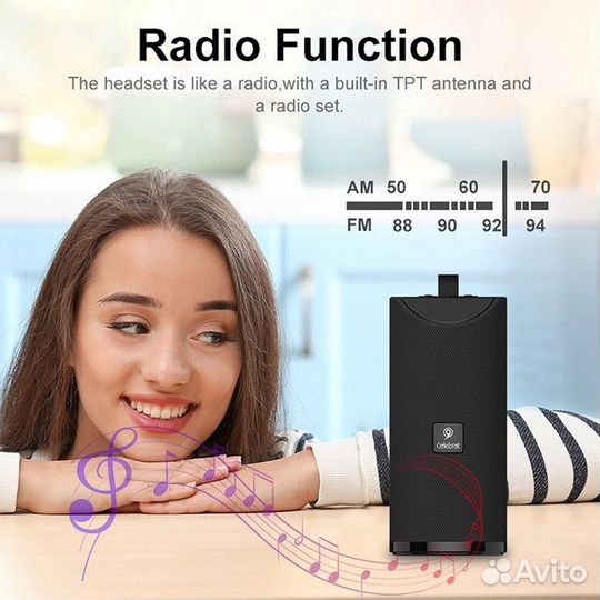 Колонка портативная Bluetooth Колонка