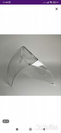 Экран защитный для мастера маникюра педикюра