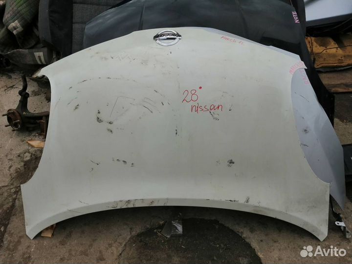 Капот Nissan March 12