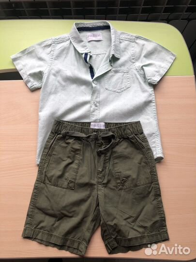 Шорты и рубашка