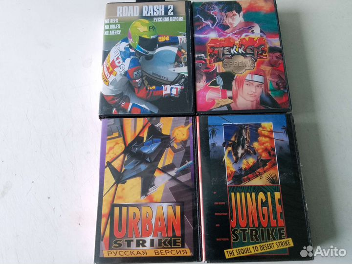 Картриджи для sega mega drive 2 (3 картриджа)